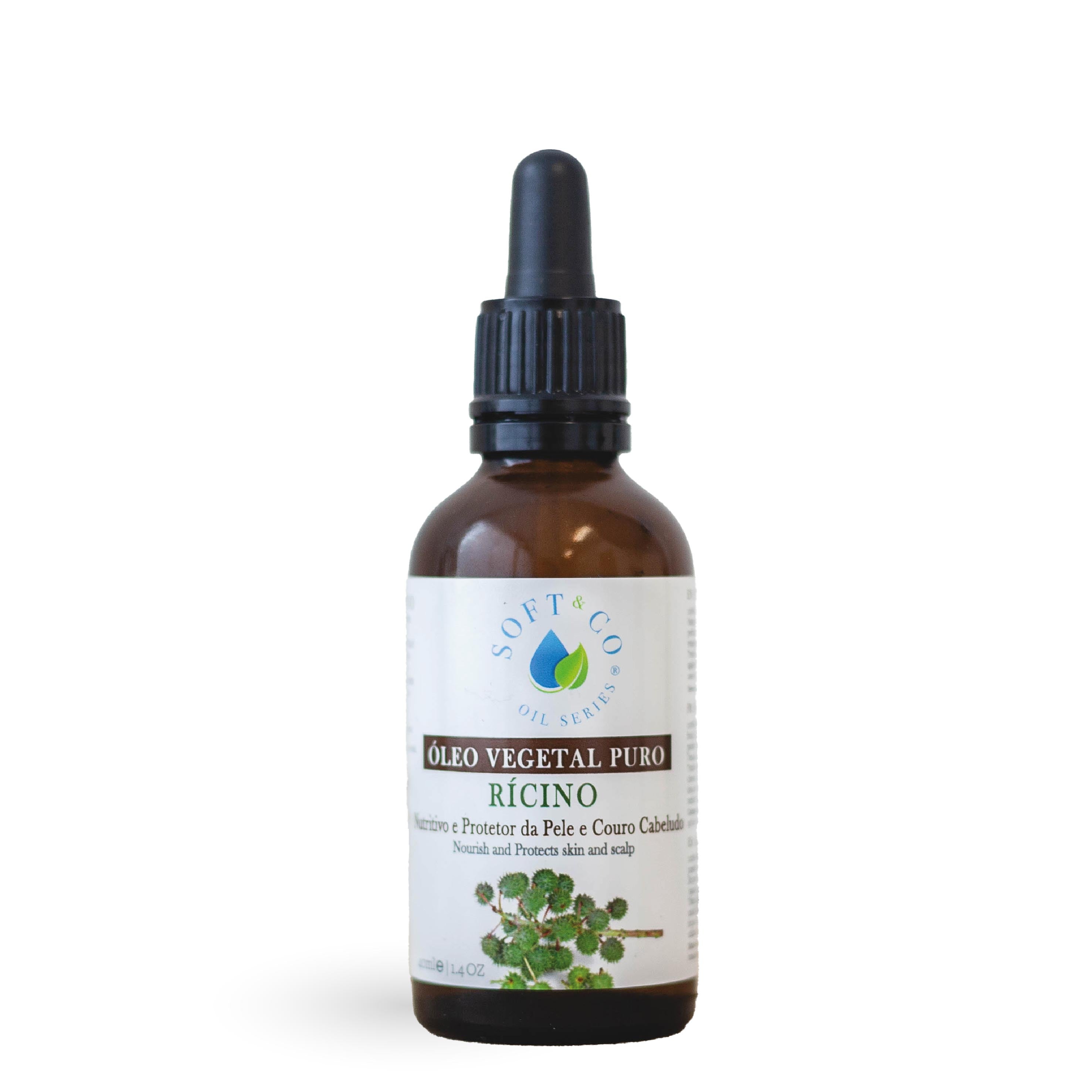 Óleo vegetal puro de Rícino 40ml