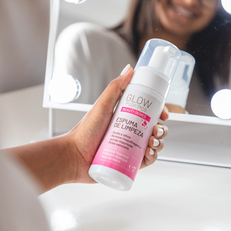 Espuma Limpeza Glow by Soft&Co 150ml