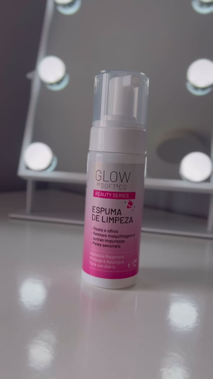 Espuma Limpeza Glow by Soft&Co 150ml