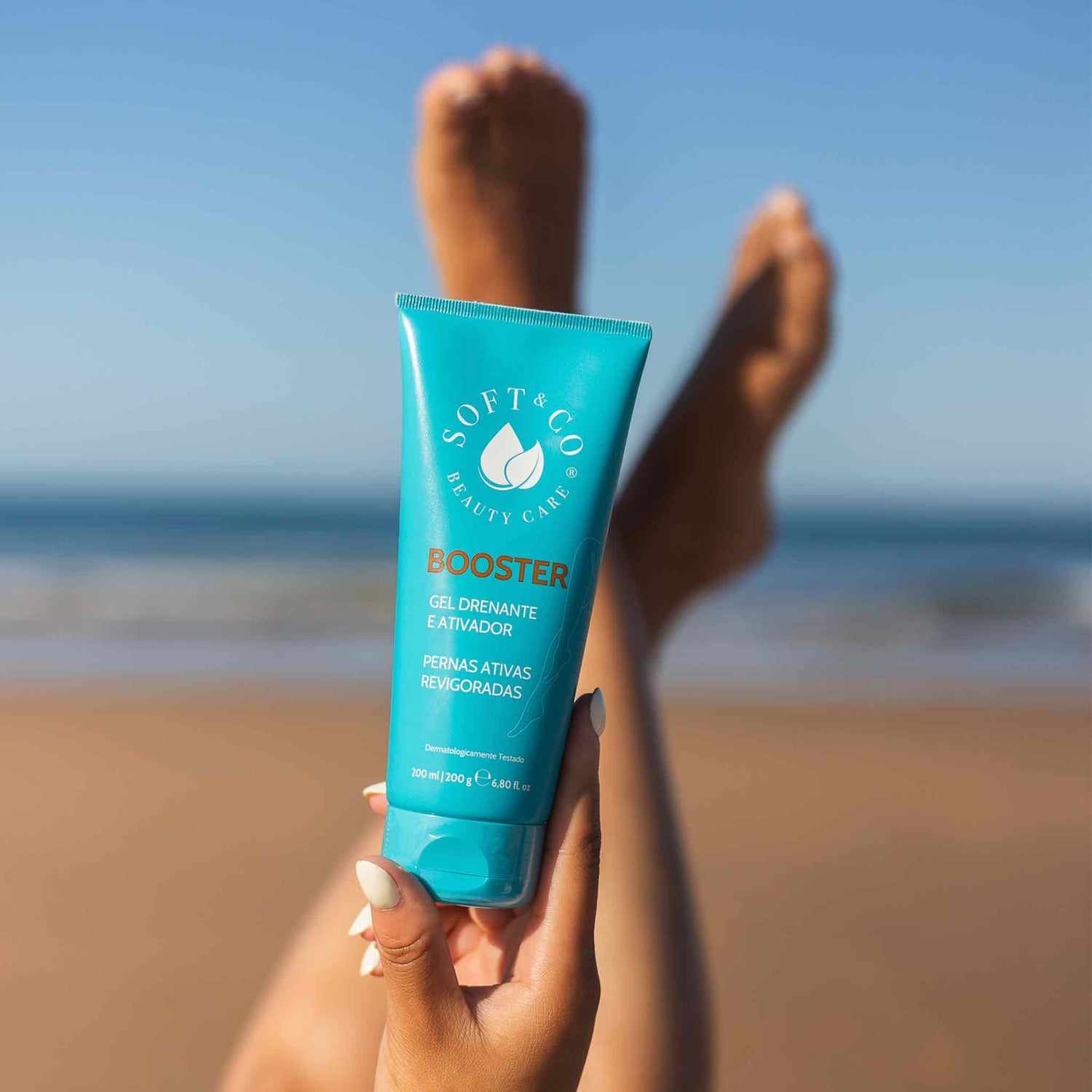 BOOSTER – Gel Tonificante e Drenante para Pernas