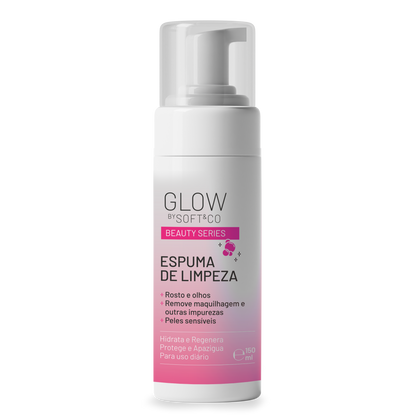 Espuma Limpeza Glow by Soft&amp;Co 150ml