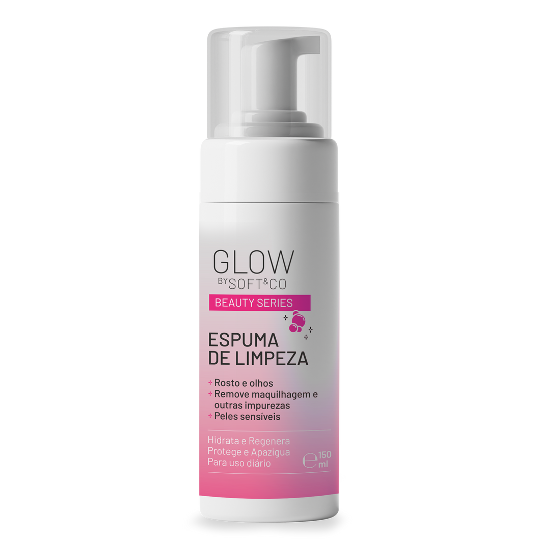Espuma Limpeza Glow by Soft&Co 150ml