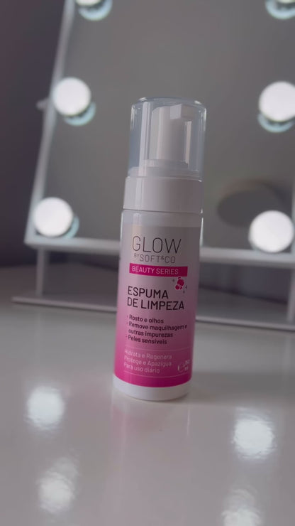 Espuma Limpeza Glow by Soft&amp;Co 150ml